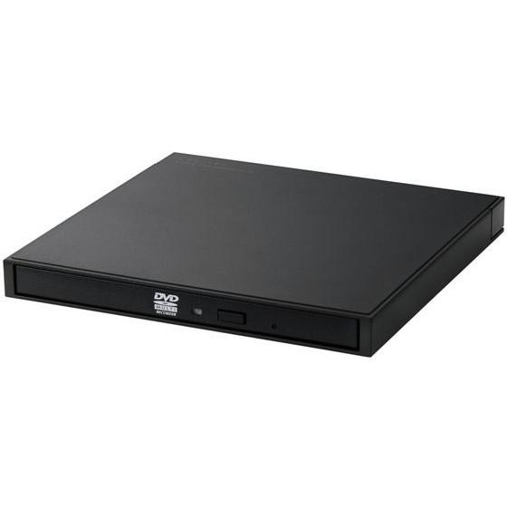 ロジテック 外付DVDドライブ 書込再生 ブラック LDR-PXA8CU2LBK ディスクドライブ ...