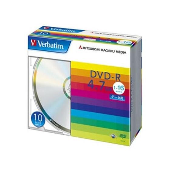 【お取り寄せ】Verbatim データ用DVD-R 4.7GB 1-16倍速 10枚入 データ用ＤＶ...