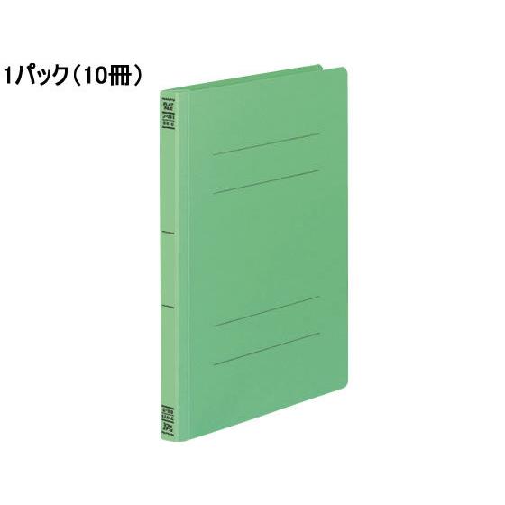 コクヨ フラットファイルV B5タテ とじ厚15mm 緑 10冊 フ-V11G 通常タイプ Ｂ５ フ...