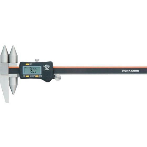 【お取り寄せ】カノン 直読式デジタル丸穴ピッチノギス300mm E-RM30J ノギス 計測 作業