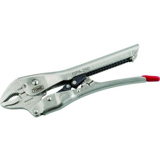 【お取り寄せ】TONE オートグリッププライヤ 163mm GPA-150 グリッププライヤー クラ...