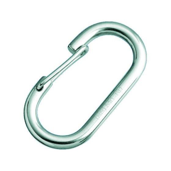 【お取り寄せ】水本 ステンレス O型フック(ロープ用) 線径5mm 長さ41mm B-2055 接合...