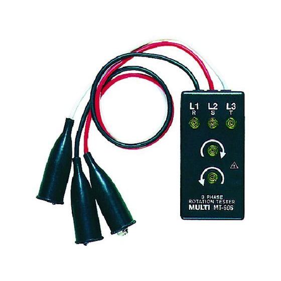 【お取り寄せ】マルチ 三相検相器 MT-606 計測機器 計測器 計量器