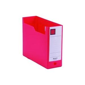 キングジム GボックスPP A4ヨコ 背幅103mm 赤 10冊 4633N-R Ａ４ ボックスファ...