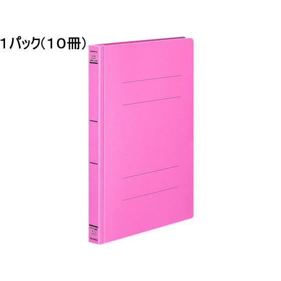 コクヨ フラットファイル(PPワイド) A4タテ とじ厚25mm ピンク 10冊 厚綴じタイプ Ａ４...