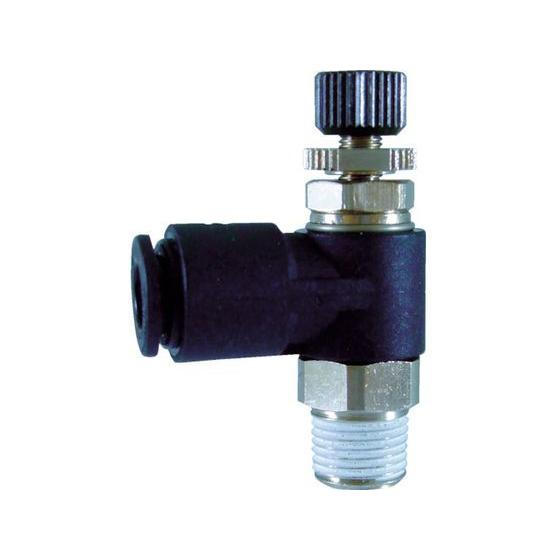 【お取り寄せ】チヨダ ファイブスピードコントローラαメーターイン10mm・R1／4 F10R-02S...