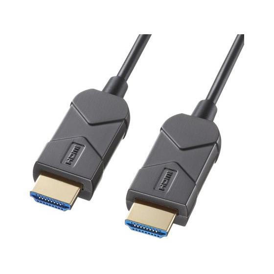 【お取り寄せ】サンワサプライ 光ファイバHDMIケーブル 15m KM-HD20-UFB15LP