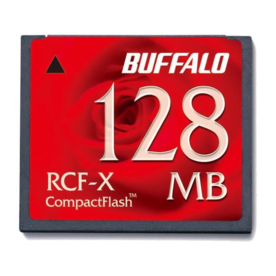 バッファロー コンパクトフラッシュ128MB RCF-X128MY コンパクトフラッシュ メモリーカ...