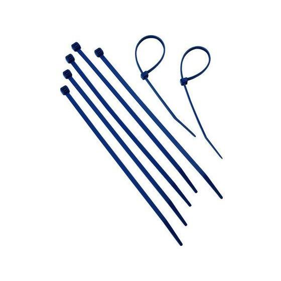 【お取り寄せ】TRUSCO 金属センサー感知可能ケーブルタイ 幅4.8mm×280mm 青 TRCV...