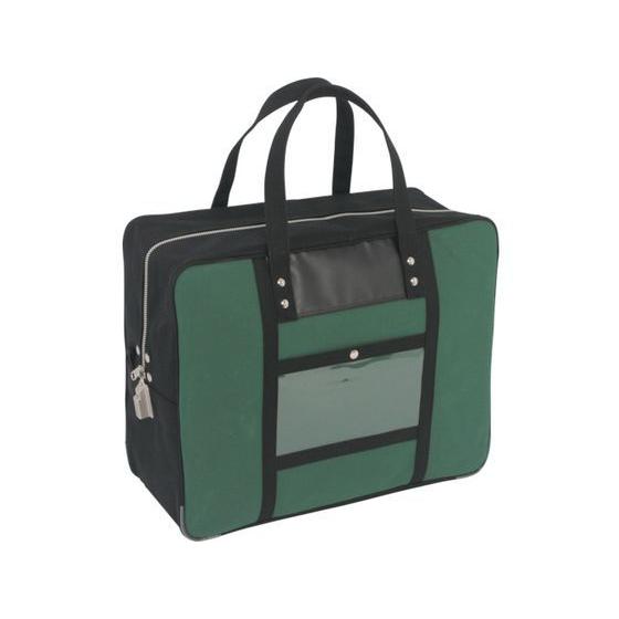 【お取り寄せ】SANEI 帆布メール用ボストン(LL)SED-1錠付 モスグリーン BTLL-SED...