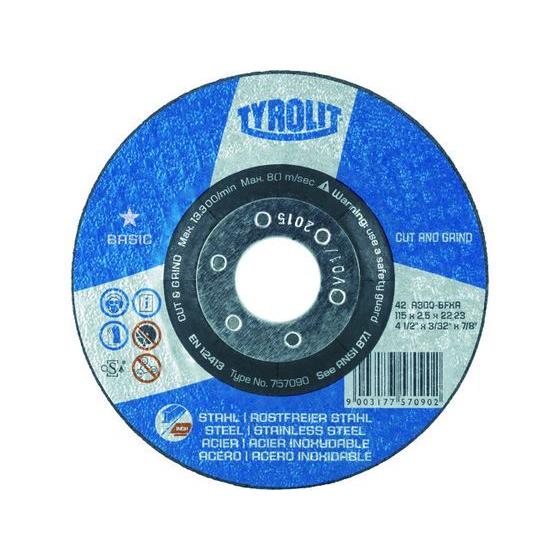 【お取り寄せ】TYROLIT 切断研削砥石 C&amp;G 178mm #30 743944 砥石 研削研磨...