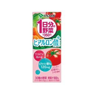 伊藤園 1日分の野菜 ヒアルロン酸プラス 200mL パック 野菜ジュース 飲料 ジュース