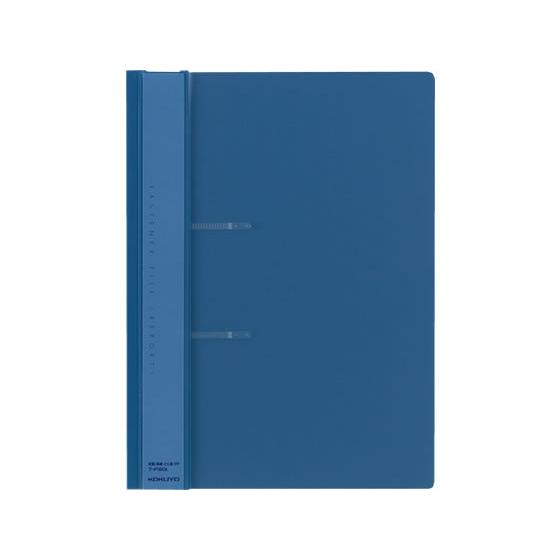 コクヨ ファスナーファイル〈レポート〉 A4タテ 2穴 100枚収容 青 ファスナー式 プレゼンテー...