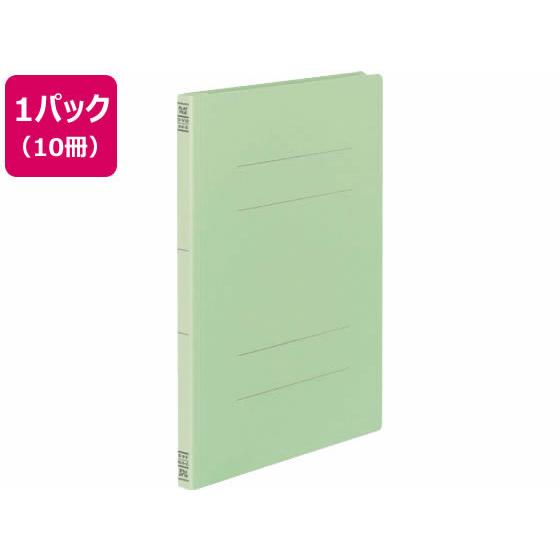 コクヨ フラットファイルV A4タテ とじ厚15mm 緑 10冊 フ-V10G まとめ買い 買いだめ...
