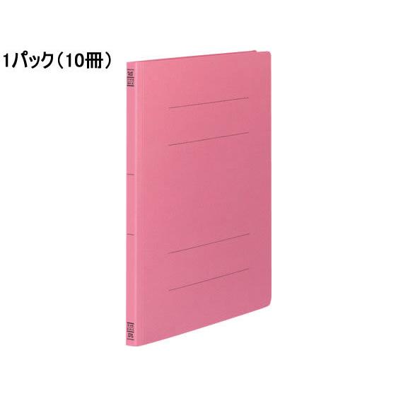 コクヨ フラットファイルV B4タテ とじ厚15mm ピンク 10冊 フ-V14P 通常タイプ フラ...