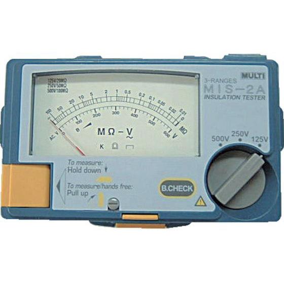 【お取り寄せ】マルチ アナログ絶縁抵抗計 MIS-1A 電気測定 測定 作業