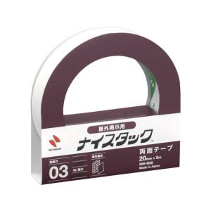 ニチバン ナイスタック両面テープ 屋外掲示用 NW-N20 一般両面テープ 両面テープ 粘着テープ 梱包