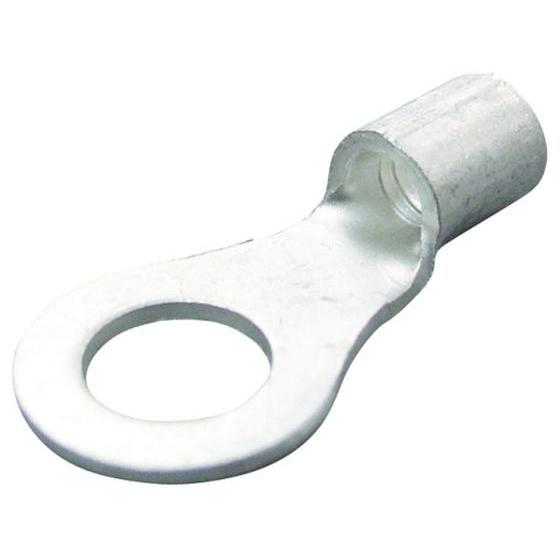 【お取り寄せ】ニチフ 裸圧着端子 R形(100P)より線2.63~6.64 外寸9.5 R 5.5-...