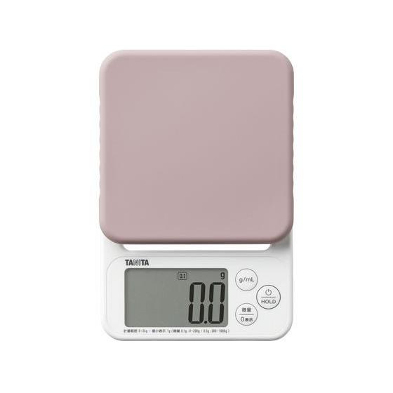 【お取り寄せ】TANITA デジタルクッキングスケール ピンク KJ222PK 調理器 キッチン家電...