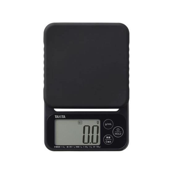 【お取り寄せ】TANITA デジタルクッキングスケール ブラック KJ222BK 調理器 キッチン家...