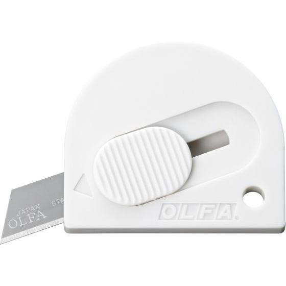 オルファ タッチナイフR オフホワイト 244B-OWH 本体 カッターナイフ 切る 文具 事務
