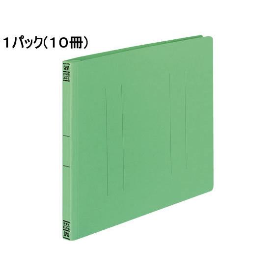 コクヨ フラットファイルV A4ヨコ とじ厚15mm 緑 10冊 フ-V15G 通常タイプ Ａ４ フ...