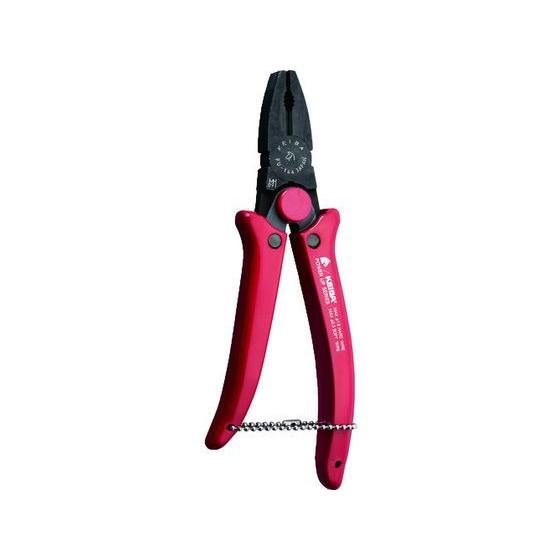 【お取り寄せ】KEIBA パワーアップペンチ(レッド) 165 PU-166R ペンチ ニッパ プラ...