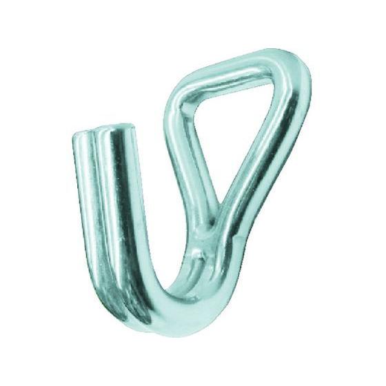 【お取り寄せ】水本 ステンレス ワイヤーフック 全長55mm B-2496 フック 吊り金具 建築金...