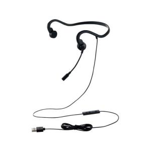 【新品未使用】サンワサプライ 骨伝導ヘッドセット MM-BTSH65BK 耳をふさがず周りの音を聞きながら使える骨伝導ヘッドセットを発売