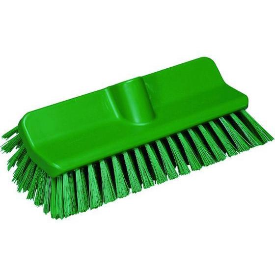 【お取り寄せ】Vikan アングルデッキブラシ 7047 グリーン 70472 デッキブラシ ブラシ...