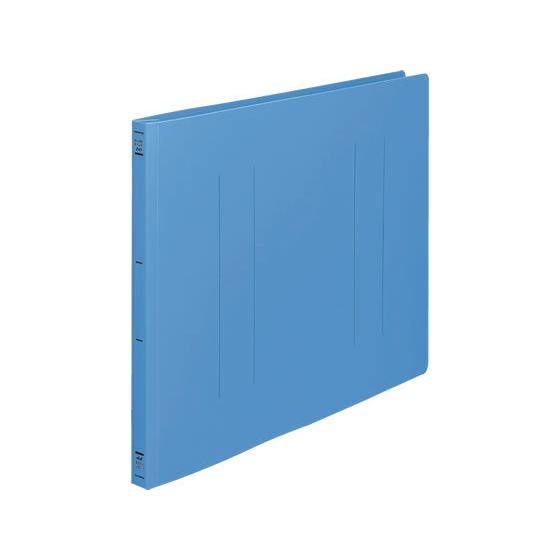 コクヨ フラットファイルPP A3ヨコ とじ厚15mm 青 フ-H48B 通常タイプ フラットファイ...