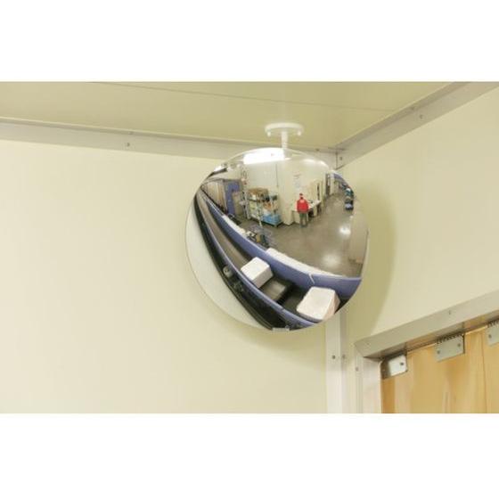 【お取り寄せ】コミー 丸ミラー440mm MF44 安全ミラー ガレージミラー 現場 安全 作業