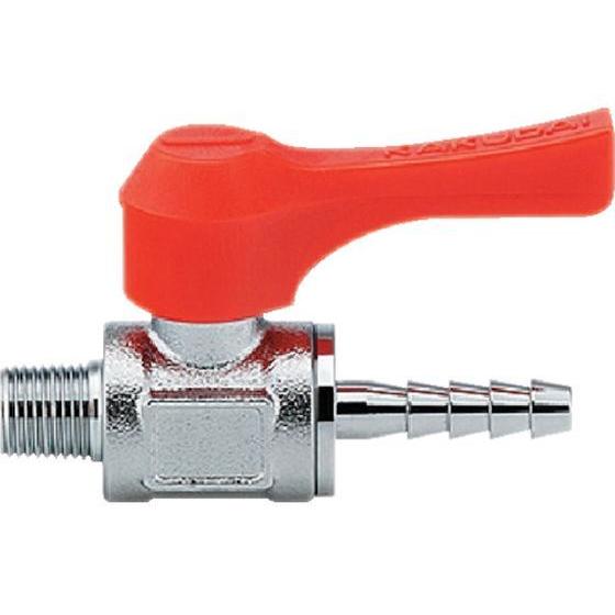 【お取り寄せ】カクダイ ミニチュアボールバルブ 呼び径(A)R1／4 全長59.4 オレンジ 651...