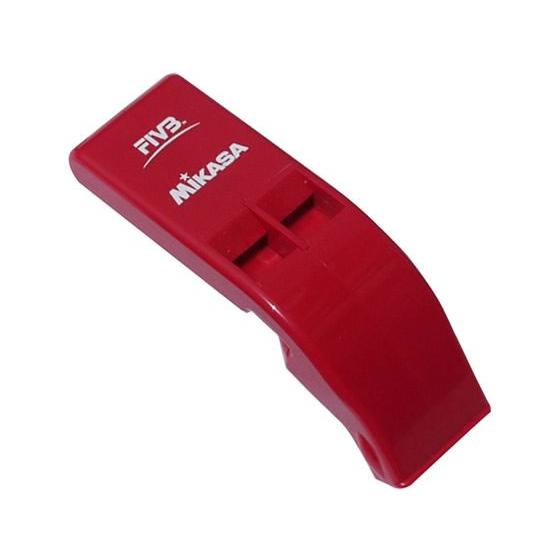 【お取り寄せ】ミカサ バレーボールホイッスル コルクなし レッド BEAT500R