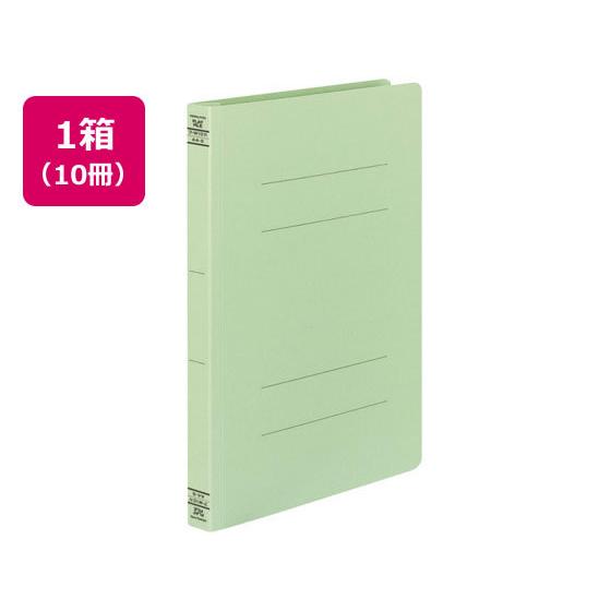 コクヨ フラットファイルW(厚とじ) A4タテ とじ厚25mm 緑 10冊 厚綴じタイプ Ａ４ フラ...