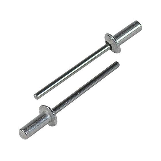 【お取り寄せ】エビ ブラインドリベット・シールドタイプ エコBOX アルミ／スティール 6-8 (1...