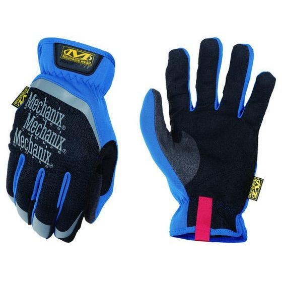【お取り寄せ】MECHANIX ファストフィット ブルー S MFF-03-008 合成皮革手袋 革...