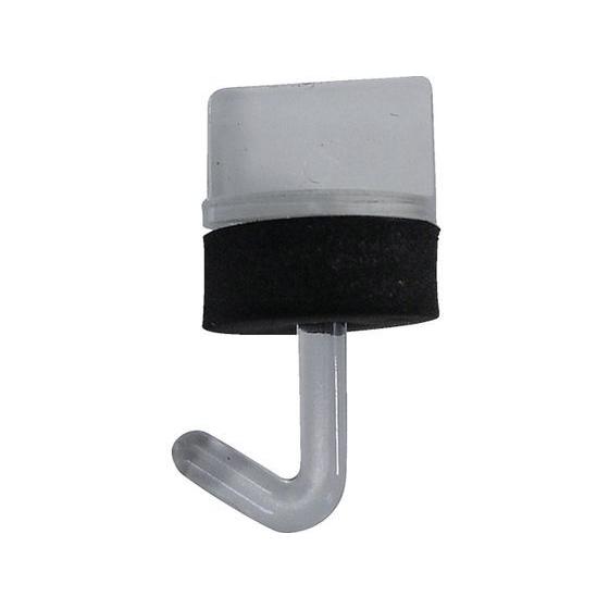 【お取り寄せ】ダイドーハント ポリカワンタッチフック クリアー 19mm (10本入) 000324...