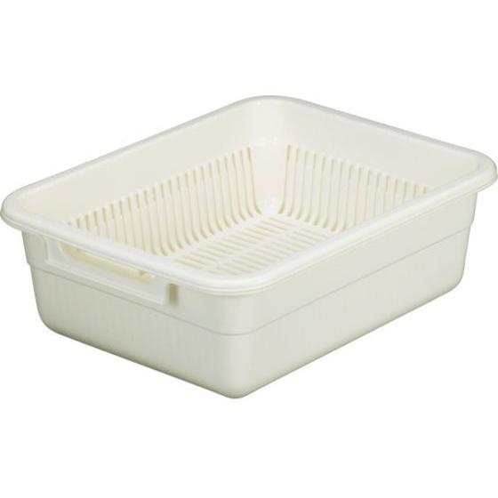 【お取り寄せ】TONBO アシスト水切り No.2 ベージュ 02856 水切りバスケット カゴ 清...