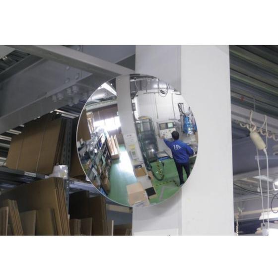 【お取り寄せ】コミー 丸ミラー600mm MF60 安全ミラー ガレージミラー 現場 安全 作業