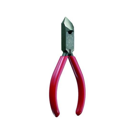 【お取り寄せ】KEIBA 斜めニッパー 100 N-214 ニッパ ペンチ プライヤー 作業用品 工...