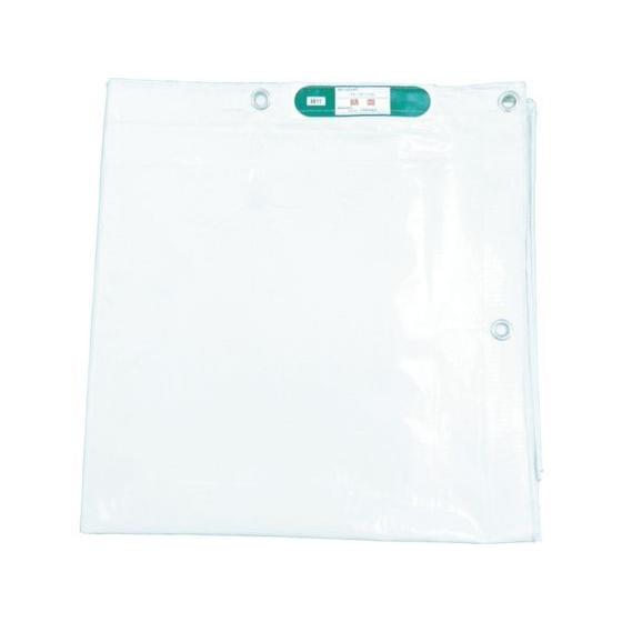 【お取り寄せ】ユタカメイク 白防炎シート普及型 1.8m×5.4m B-243 防炎シート 現場 安...