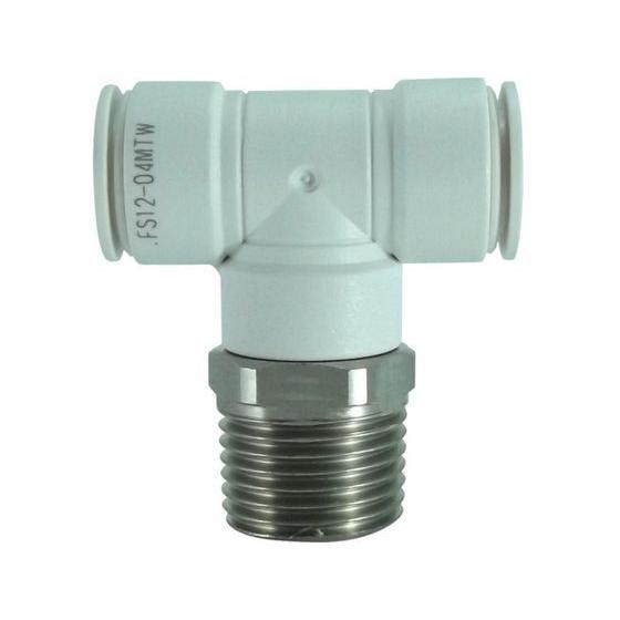 【お取り寄せ】チヨダ ファイブSUSメイルブランチティ 白 12mm・R1／2 FS12-04MTW...