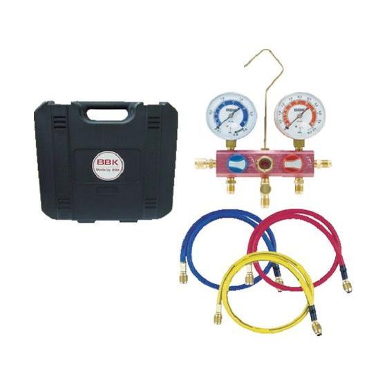 【お取り寄せ】BBK R-410Aボールバルブ式マニホールドキット 410-FMK ツールキット 工...