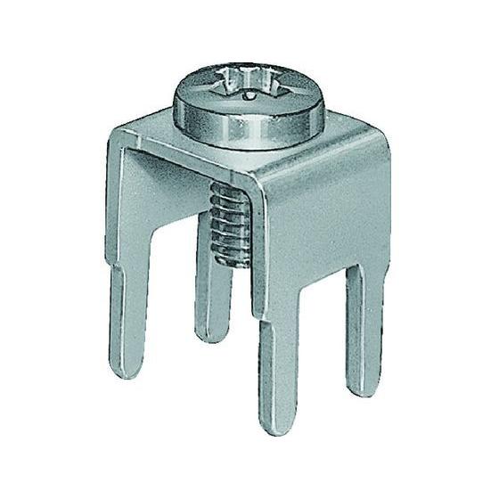 【お取り寄せ】TRUSCO 基板端子 15A (10個入) T4060AS ＤＩＮレール 端子台 コ...