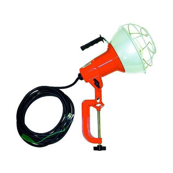 【お取り寄せ】ハタヤ 防雨型作業灯 リフレクターランプ500W 100V接地付5m バイス付 RG-...
