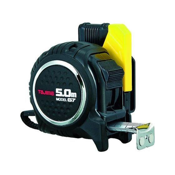 【お取り寄せ】タジマ セフG7ロックマグ爪25 5.0m 尺相当目盛付 黒／黒 SFG7LM2550...