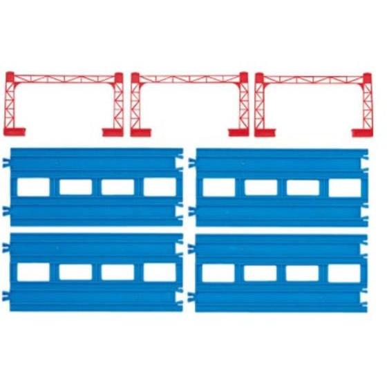 プラレール 複線直線レール 4本入 R-04 プラレール レール 情景 おもちゃ ホビー ゲーム 誕...