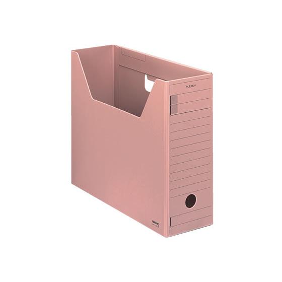 コクヨ ファイルボックス-FS〈Hタイプ〉A4ヨコ 背幅102mm ピンク Ａ４ ボックスファイル ...