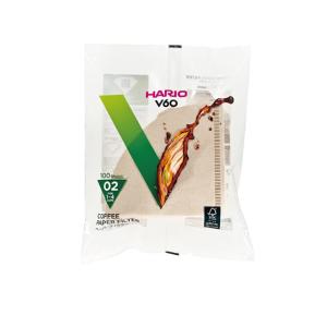 HARIO V60用ペーパーフィルター02M 100枚入 VCF-02-100M  ペーパーフィルター
